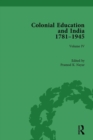 Colonial Education and India 1781-1945 : Volume IV - Book
