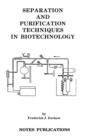 Separation and Purification Techniques in Biotechnology - Book