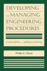 Developing and Managing Engineering Procedures : Concepts and Applications - Book