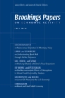 Brookings Papers on Economic Activity: Fall 2016 - Book