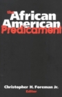 The African American Predicament - Book