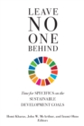 Leave No One Behind : Time for Specifics on the Sustainable Development Goals - Book