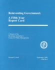Reinventing Government : a Fifth Year Report Card - Book