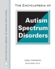 The Encyclopedia of Autism Spectrum Disorders - Book