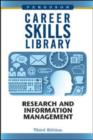 Research and Information Management - Book