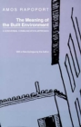 The Meaning of the Built Environment : A Nonverbal Communication Approach - Book