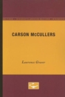 Carson McCullers : University of Minnesota Pamphlets on American Writers - Book