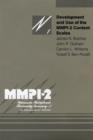 Development and Use of the MMPI-2 Content Scales - Book
