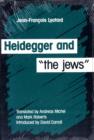 Heidegger And The Jews - Book