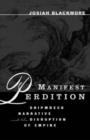 Manifest Perdition : Shipwreck Narrative And The Disruption Of Empire - Book