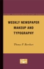 Weekly Newspaper Makeup and Typography - Book