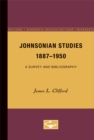 Johnsonian Studies, 1887-1950 : A Survey and Bibliography - Book