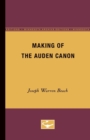 Making of the Auden canon - Book