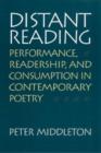 Distant Reading : Performance, Readership, and Consumption in Contemporary Poetry - Book