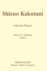 Shizuo Kakutani : Selected Papers - Book