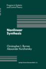 Nonlinear Synthesis : Proceedings of a IIASA Workshop held in Sopron, Hungary June 1989 - Book