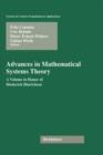 Advances in Mathematical Systems Theory : A Volume in Honor of Diederich Hinrichsen - Book