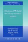 Modeling and Mechanics of Granular and Porous Materials - Book