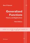Generalized Functions : Theory and Applications - Book
