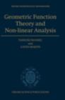 Geometric Function Theory : Explorations in Complex Analysis - eBook