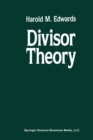 Divisor Theory - Book