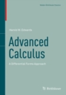 Advanced Calculus : A Differential Forms Approach - eBook