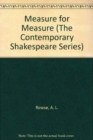 Measure for Measure - Book