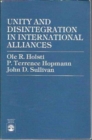 Unity and Disintegration in International Alliances - Book