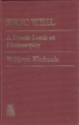 Eric Weil : A Fresh Look at Philosophy - Book