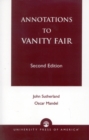 Annotations to Vanity Fair - Book