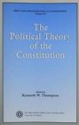 The Political Theory of the Constitution - Book