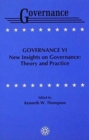 Governance VI : New Insights on Governance: Theory and Practice - Book