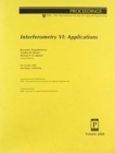 Interferometry Vi Applications - Book