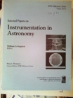 Selected Papers on Instrumentation in Astronomy - Book