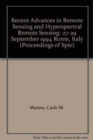 Recent Advances In Remote Sensing & Hyperspectra - Book