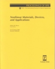 Nonlinear Materials Devices and Applications-3928 - Book