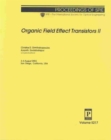 Organic Field Effect Transistors : II (Proceedings of SPIE) - Book