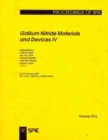 Gallium Nitride Materials and Devices IV - Book