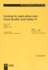 Sensing for Agriculture and Food Quality and Safety IV - Book