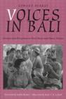 Voices in Bali - Book