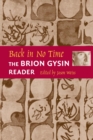 Back in No Time : The Brion Gysin Reader - eBook