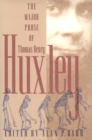 rhe Major Prose of Thomas Henry Huxley - Book