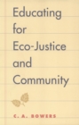 Educating for Eco-justice and Community - Book