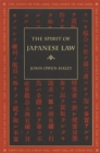 The Spirit of Japanese Law - Book