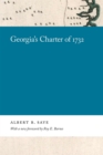 Georgia's Charter of 1732 - Book