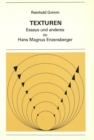 Texturen : Essays und Anderes zu Hans Magnus Enzensberger - Book