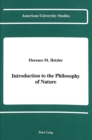 Introduction to the Philosophy of Nature - Book