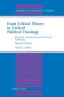 From Critical Theory to Critical Political Theology : Personal Autonomy and Universal Solidarity - Book