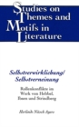 Selbstverwirklichung/Selbstverneinung : Rollenkonflikte Im Werk von Hebbel, Ibsen und Strindberg - Book