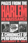 Pages from the Harlem Renaissance : A Chronicle of Performance - Book